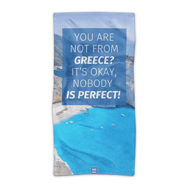 Not from Greece - Strandtuch