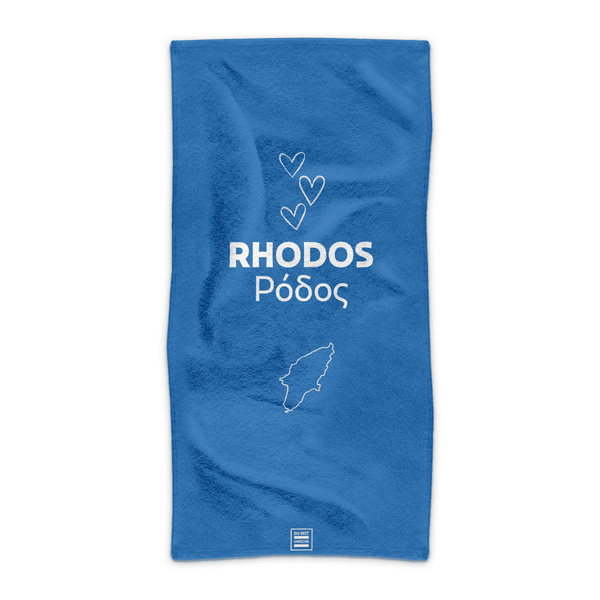 Rhodos love - Strandtuch