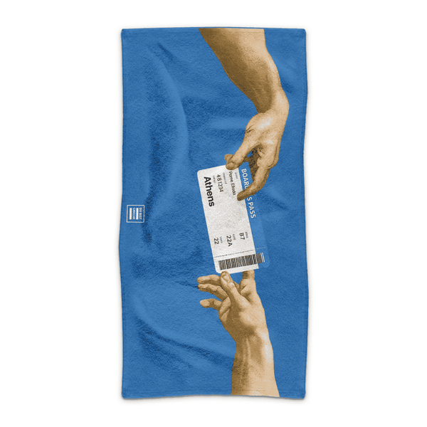 Ticket to Athens - Strandtuch
