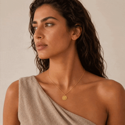 Vergoldete Griechische Kette und Armband