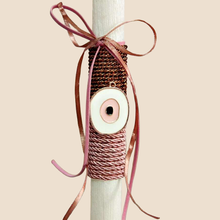 Osterkerze / Lampada Metallauge Rosa