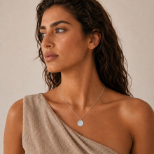 Silberne Griechische Kette