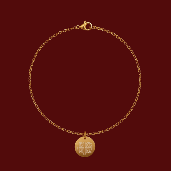 CHRISTOGRAMM — Armband 24K vergoldet