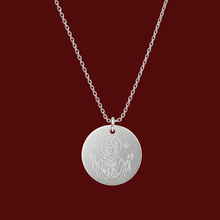 PANAGIA MIT JESUS — Kette 925 Silber